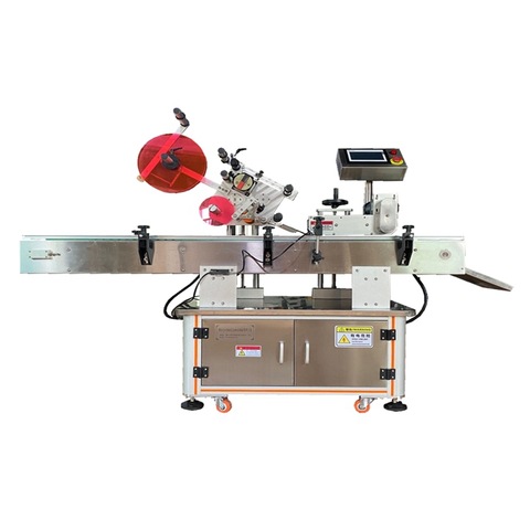 Máquina de rotulagem de rolo de fusão a quente para garrafa de lata