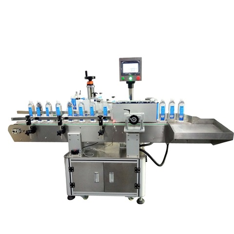 Máquina automática de rotulagem de adesivos autoadesivos e envolventes